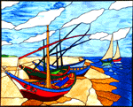Van Gogh's Boats