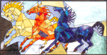 Harlequin Horses